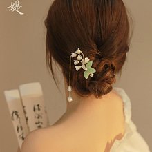 ~爆款熱賣~精致琉璃花朵竹枝發簪新中式高級感簪子女古風漢服馬面裙頭飾 歷史價格詳細信息