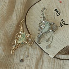 新中式新娘頭飾流蘇扇子髮簪國潮氣質盤發發釵設計感簪子古風發飾 歷史價格詳細信息