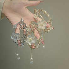 流蘇盤發抓夾 高端氣質發卡 仙氣後腦勺髮夾 女夏季大號鯊魚夾子　　滿299發貨!!! 歷史價格詳細信息