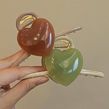 【熱賣】果凍色花朵發夾女小清新后腦勺盤發鯊魚夾氣質百搭中號抓夾發卡 歷史價格詳細信息