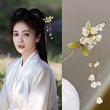 白鹿同款發夾側邊夏季仙氣粉色水晶頭飾邊夾夏天發卡發飾女夏仙女-特價 歷史價格詳細信息