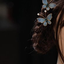 宋制日常髮飾髮簪子復古仿絹花配飾明制發冠髮釵漢服頭飾套裝唐風 歷史價格詳細信息