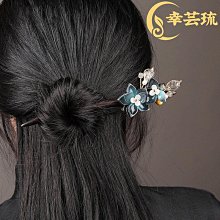 黑檀木發簪女古風簪子盤發木簪木木質流蘇步搖日常漢服挽發木制簪-新店特惠 歷史價格詳細信息