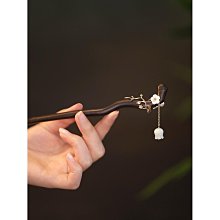 rebaha輕奢古典中式發簪茶服旗袍配飾黑檀木簪盤發簪子女古風發飾 歷史價格詳細信息