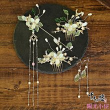 漢服頭飾髮簪古風步搖旗袍古典中式髮飾超仙髮釵設計盤髮簪子耳飾 歷史價格詳細信息