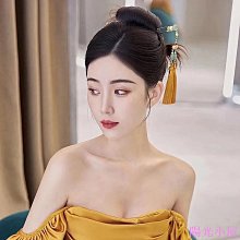 漢服頭飾流蘇發簪古風發飾盤發簪子步搖古裝發叉配飾發冠飾品包郵-新店特惠 歷史價格詳細信息