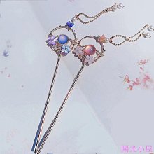 發簪古風盤發簡約流蘇步搖漢服簪子超仙古裝發飾套裝原創手工配飾-新店特惠 歷史價格詳細信息