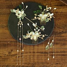 古風頭飾套裝超仙流蘇髮簪步搖古裝發冠配飾古代百搭漢服髮飾全套 歷史價格詳細信息