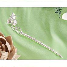 發飾古裝漢服銀發簪子成年純銀發簪女款盤發步搖s999足銀釵子簪子 歷史價格詳細信息