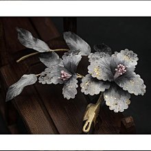 水墨色 中國風 古風 發簪 髮夾女 漢服 髮飾 旗袍 簪子 復古頭飾 步搖 古典 髮釵 琉璃 編花 簪子女【滿299出貨】 歷史價格詳細信息