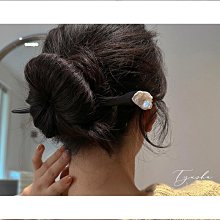 一字髮簪神棍素簪古風髮飾盤發漢服頭飾發釵貓眼珍珠復古配飾簪子新娘飾品 珍珠 髮叉 造型珍珠 結婚髮【L-956】珍珠頭飾 歷史價格詳細信息