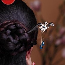 髮簪 黑檀木發簪女高級感古風漢新中式盤發簪子國風發飾母親節禮物 歷史價格詳細信息