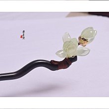 髮簪 簪子 玉簪 原創木簪子古風流蘇盤發頭飾旗袍現代簡約日常款式 琉璃花朵發簪 歷史價格詳細信息