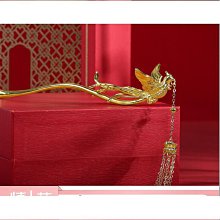 新款中式新娘頭飾鳳凰髮釵步搖流蘇秀禾服龍鳳掛結婚婚紗髮簪子 歷史價格詳細信息