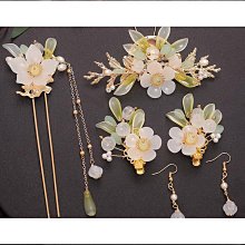 漢服頭飾全套女古風發冠簪子古代後壓髮簪流蘇髮飾古裝步搖配飾品 歷史價格詳細信息