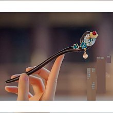 高級感新中式發簪女 古風盤發 簪子 2023年新款后腦勺發釵 步搖頭飾夏 歷史價格詳細信息