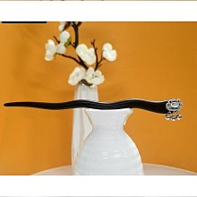 宮廷風黑檀木髮簪古風漢服花朵髮釵復古流蘇步搖簪子古裝盤髮飾品 歷史價格詳細信息