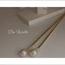 【締造】隨時下架Die Welle少女的髮簪復古強光珍珠簪子古典巴洛克風法式 價格比較,價格查詢,歷史價格詳細信息