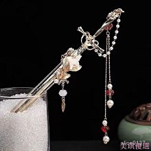 髮簪 步搖 簪子  中式仿古發簪女漢配飾古裝子頭發飾盤發森系步搖旗袍發釵木簪 歷史價格詳細信息