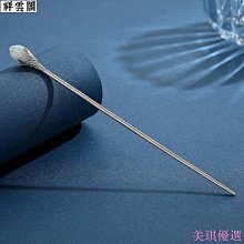 純銀髮簪古風復古少數民族風步搖流蘇簪子女高級感盤頭髮飾頭飾 歷史價格詳細信息