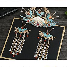 漢服唐風漢服髮簪髮飾仙氣少女頂簪頭冠高級飾品古裝步搖盤發發釵 歷史價格詳細信息