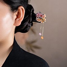 新中式u型發簪 高級感 盤發 發釵 古風 日常簪子 國風 旗袍 釵子 頭飾 夏季 歷史價格詳細信息