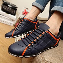 【潮鞋基地】秋季新款男鞋時尚休閒鞋韓版潮流條紋男板鞋男士潮鞋滑板鞋 歷史價格詳細信息