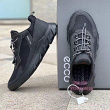 【巧緣小鋪】ECCO最新款休閒運動鞋 2020春季新款繫帶跑步鞋 健步鞋 801954 黑紅 40-44碼 歷史價格詳細信息