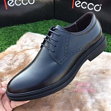 【巧緣小鋪】Ecco愛步男士休閒鞋柔酷7系帶牛皮低幫軟底透氣460634全黑健步男鞋39-44 歷史價格詳細信息