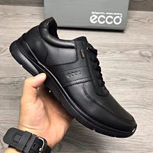 【巧緣小鋪】ECCO最新款休閒運動鞋 2020春季新款繫帶跑步鞋 健步鞋 801954 黑紅 40-44碼 歷史價格詳細信息