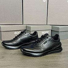正品ECCO愛步2021款男鞋春夏新款低幫跑步透氣休閑鞋803114 歷史價格詳細信息