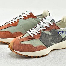 New Balance 327 NB 327 休閒鞋 皮革 復古 運動 D楦 麂皮 綠灰 U327LX U327LZ 歷史價格詳細信息