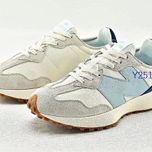 【New Balance】STAUD復古運動鞋_中性_水藍色_MS327SZ-D楦 歷史價格詳細信息
