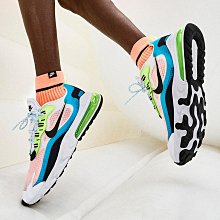 Nike 慢跑鞋 Air Max 270 React GS 灰 紫 女鞋 大童 大氣墊 【ACS】 BQ0103-010 歷史價格詳細信息