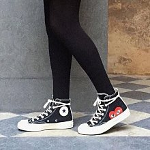 Converse x 川久保玲 愛心 高筒 聯名 新款 寶藍 淺灰 經典 簡約 情侶 中性 百搭 帆布鞋 ~T/E代購~ 歷史價格詳細信息