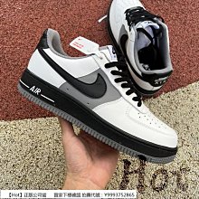 【Hot】 Nike Air Force 1 Low 黑白棕 空軍 低筒 休閒 運動 男女款 FB3355-200 歷史價格詳細信息