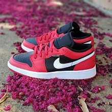Air Jordan 1 Low 白 黑 紅 White Toe 喬丹 1代低筒 男鞋 【ACS】 553558-063 歷史價格詳細信息