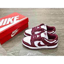 NIKE 休閒鞋 DUNK LOW 酒紅白湮 黑勾 復古 男 FZ4616-600 歷史價格詳細信息