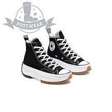 CONVERSE RUN STAR HIKE HI BLACK LEATHER 全黑 鋸齒 170548C 歷史價格詳細信息