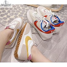 Nike Daybreak SP 麂皮 華夫 灰紅橘 休閒運動慢跑鞋 女鞋 歷史價格詳細信息