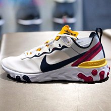 NIKE REACT ELEMENT 55 情侶休閒鞋 男女(三款任選) 歷史價格詳細信息