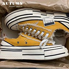 [鞋多多]x VESSEL G.O.P. Low解構重疊厚底軟木低幫百搭增高帆布硫化板鞋 歷史價格詳細信息