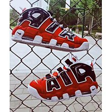 Nike Air More Uptempo 大AIR 黑 紅色 氣墊 女鞋 大童鞋 【ACS】 FB1344-001 歷史價格詳細信息