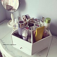 ++1026++韓國歐美實用 飾品化妝品工具置物架收納箱 指甲油唇膏保養品瓶罐桌上型大容量收納 化妝收納台桌面抽屜整理盒 歷史價格詳細信息
