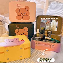 化妝包女便攜收納盒新款小號口紅氣墊透氣行李分裝洗漱收納袋 歷史價格詳細信息