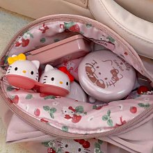 HelloKitty化妝包大容量ins風簡約新款高級感便攜旅行收納包 歷史價格詳細信息