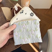 女式布藝小零錢包新店上復古漢服森系文藝繡花流蘇短款帆布錢包 歷史價格詳細信息