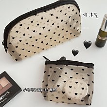 化妝包女新款網紗收納大容量便攜高顏值洗漱包防水透明口紅包 歷史價格詳細信息