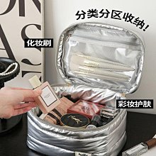 化妝包女便攜化妝品收納包大容量新款高端旅行洗漱包防水小包 歷史價格詳細信息