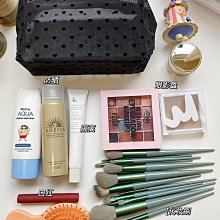 網紗化妝包洗漱收納包便攜式收納袋整理包筆袋證件袋網格大容量 歷史價格詳細信息